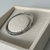 Bracelete Oval Zircônia Prateado na internet