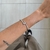 Bracelete Prego Zircônia Prateado - comprar online