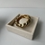 Bracelete Oval Largo Ondas Dourado - Bia Aloi