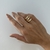 Kit com 3 anéis Onda Dourado - comprar online
