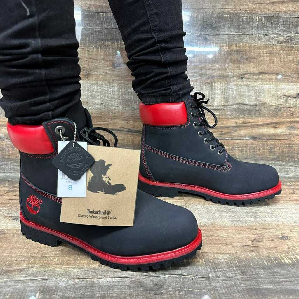 Timberland botas rojas para hombre online