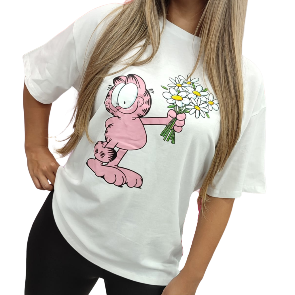 CAMISETAS OVERSIZE MUJER KIKIMAX