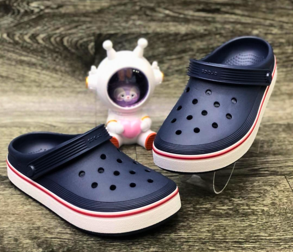 Crocs mujer azul marino store