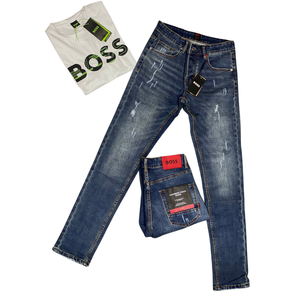Pantalones boss hombre sales