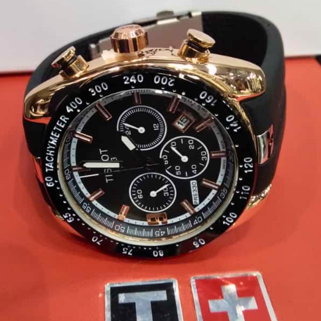 Tissot negro con dorado clearance