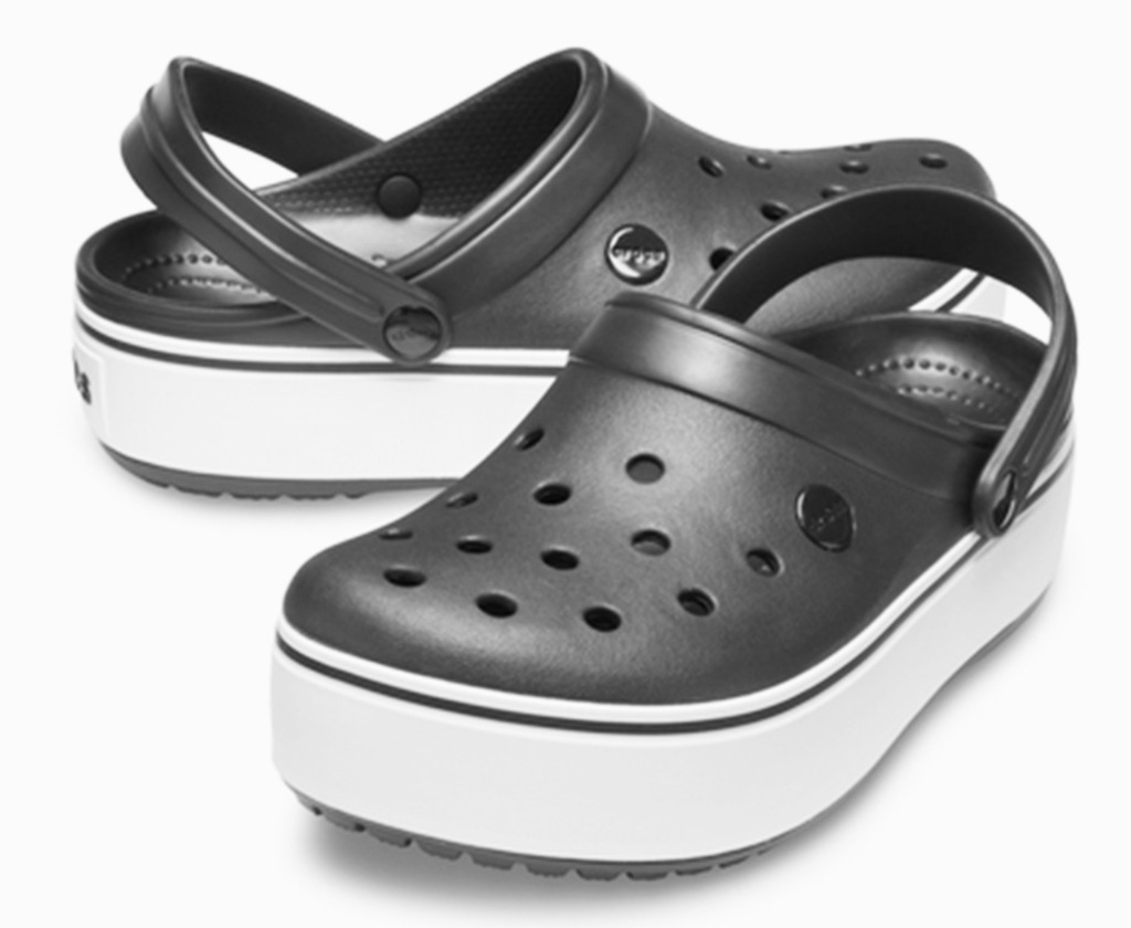 Chanclas crocs negras clearance