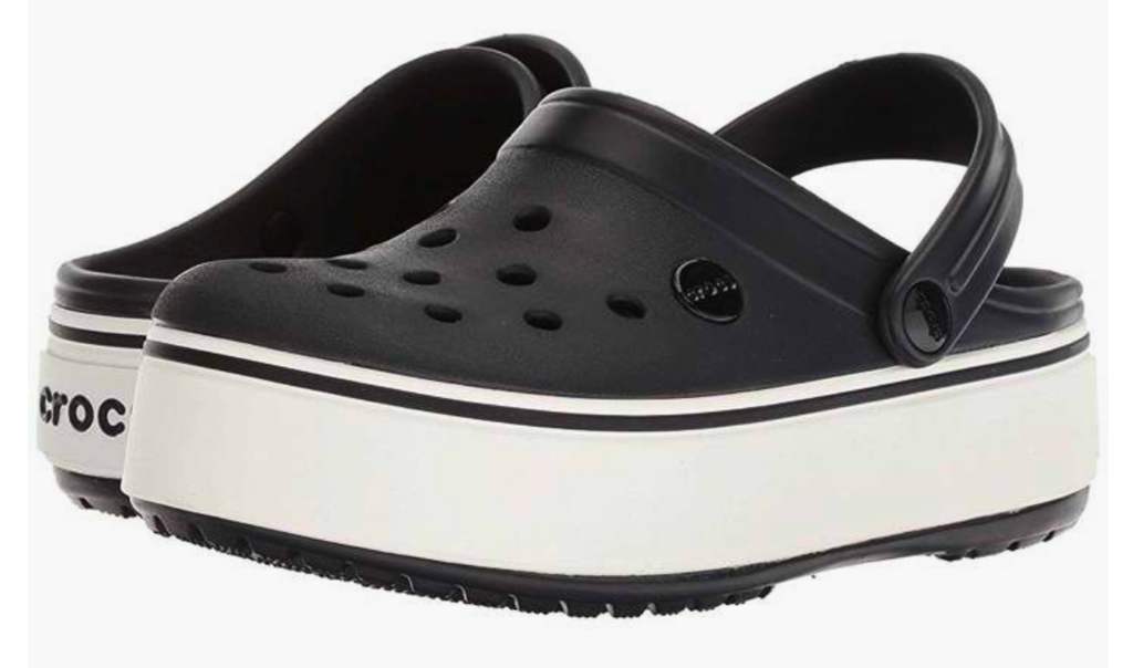 Sandalias shop crocs plataforma