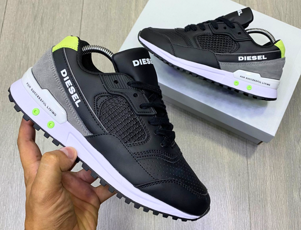 Tenis diesel online blancos hombre