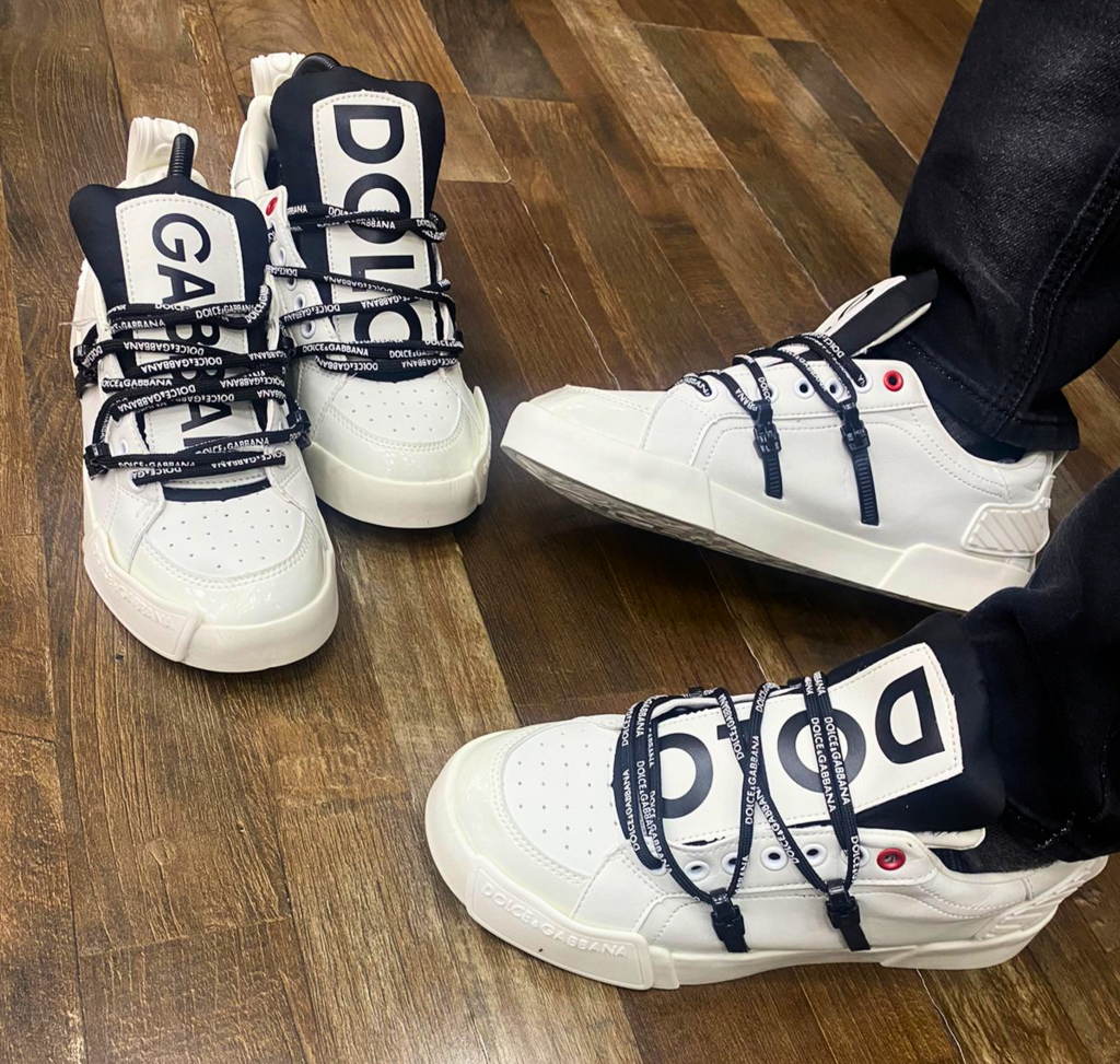 Dolce gabbana tenis negros sales