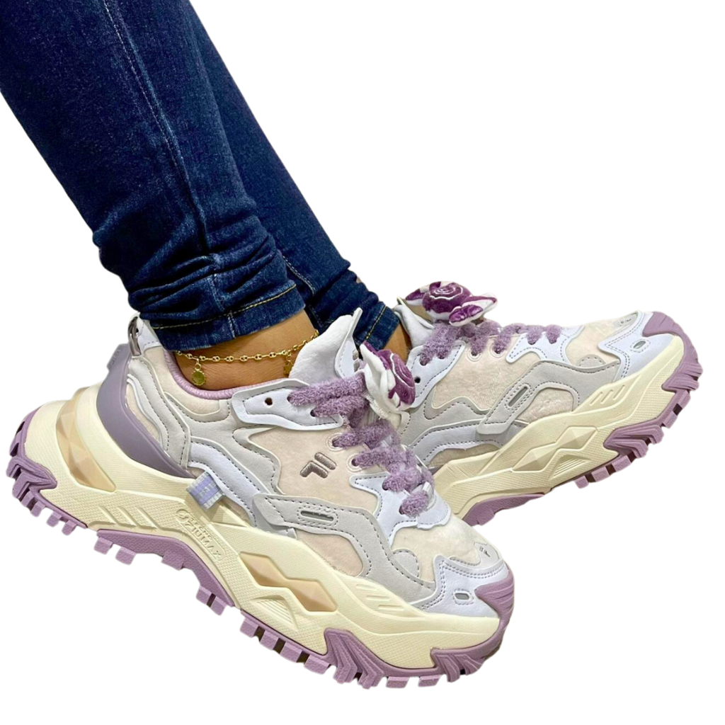 Tenis fila cheap morados de mujer