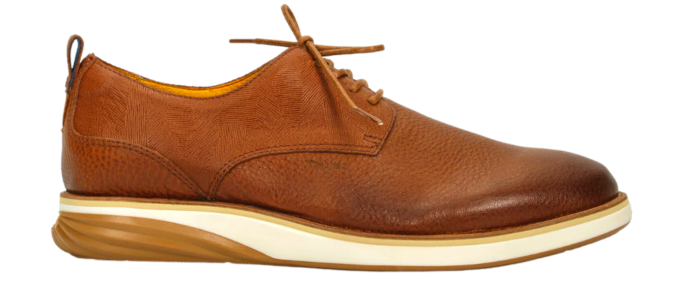 V lez zapatos de Cuero Vintage Miel