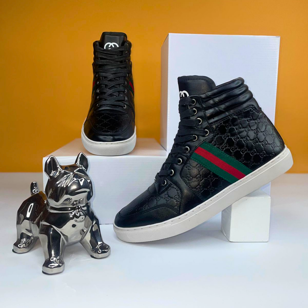 GUCCI OFF TENIS EN BOTA PARA HOMBRE