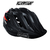 Casco Fast Storm Ciclismo Ruta Mtb In-mold C/visera (NEGRO NARANJA)