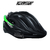 Casco Fast Storm Ciclismo Ruta Mtb In-mold C/visera (NEGRO VERDE)