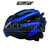Casco Fast Storm Ciclismo Ruta Mtb In-mold C/visera (NEGRO AZUL) - comprar online