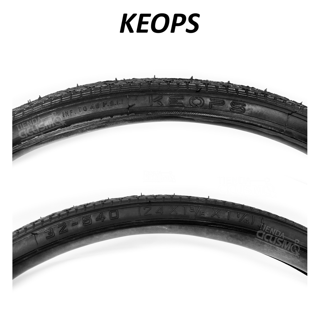 Kit 2 cubiertas y c maras Keops Flexor 24 X 1 3 8 X 1 1 4 Silla de