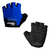 Par de guantes dedo corto lycra (Azul)