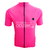 Jersey Ciclismo Manga Corta Indubike (Rosa Fluo)