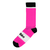 Medias Ciclismo Running Indubike (Rosa Fluo)