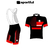 Conjunto de Ciclismo Sportful (Negro y Rojo)