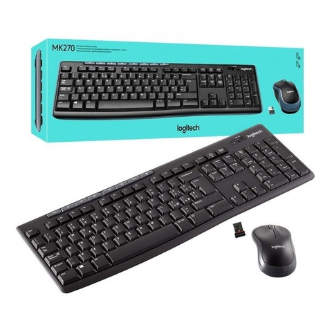 Kit Teclado + Moue Inalambrico MK 270