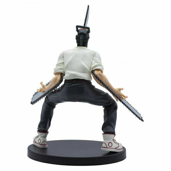 Boneco Estátua Chainsaw Man Denji Manga Anime Action Figure