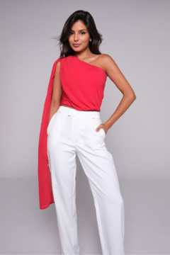 white tailoring pants - online store