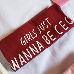 Camiseta Girls just wanna be CEO na internet