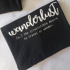 Camiseta Wanderlust - loja online