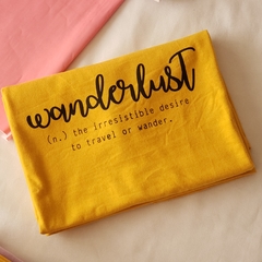Camiseta Wanderlust - comprar online