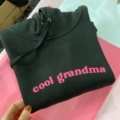 Canguru Moletom Cool Grandma