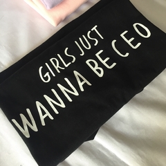 Camiseta Girls just wanna be CEO - comprar online