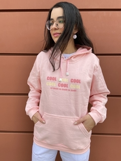 Canguru Moletom On Wednesday We Wear Pink - comprar online