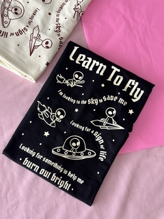 Camiseta Learn to fly - comprar online