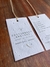 Etiquetas Tags en Papel Plantable x 100u (5 x 9 cm) - Eco Comunicación 