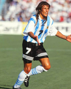 ,Selección Argentina 1994 Caniggia 7 - LAPELOTANOSEMANCHA