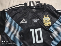 Camiseta Afa 2018 Messi Match vs Islandia - LAPELOTANOSEMANCHA