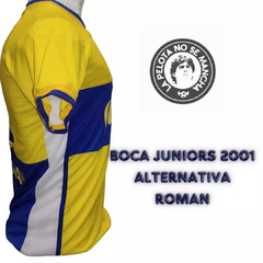 Boca 2001 suplente Roman en internet