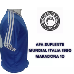 CAMISETA AFA SELECCION NACIONAL 1990 SUPLENTE MARADONA en internet