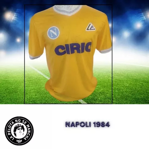 Camiseta napoli amarilla sale