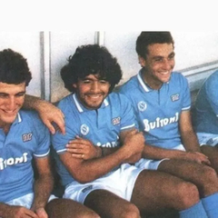CAMISETA NAPOLI BUITONI CELESTE MARADONA