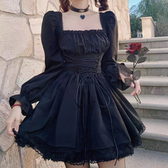 Vestido Goth Lolita - comprar online