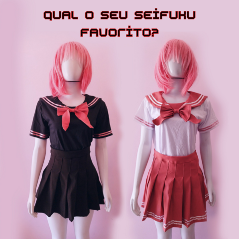 Seifuku Sexy Uniforme Colegial Japão / Kawaii Anime Otaku - Desconto no  Preço