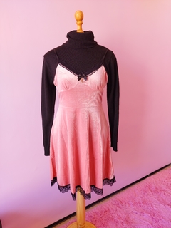 Vestido Pink Velvet