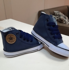 BOTA STARS ECOCUERO AZUL