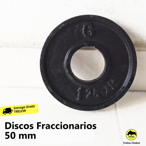 Disco Fraccionario 1,25 kg / 50 mm