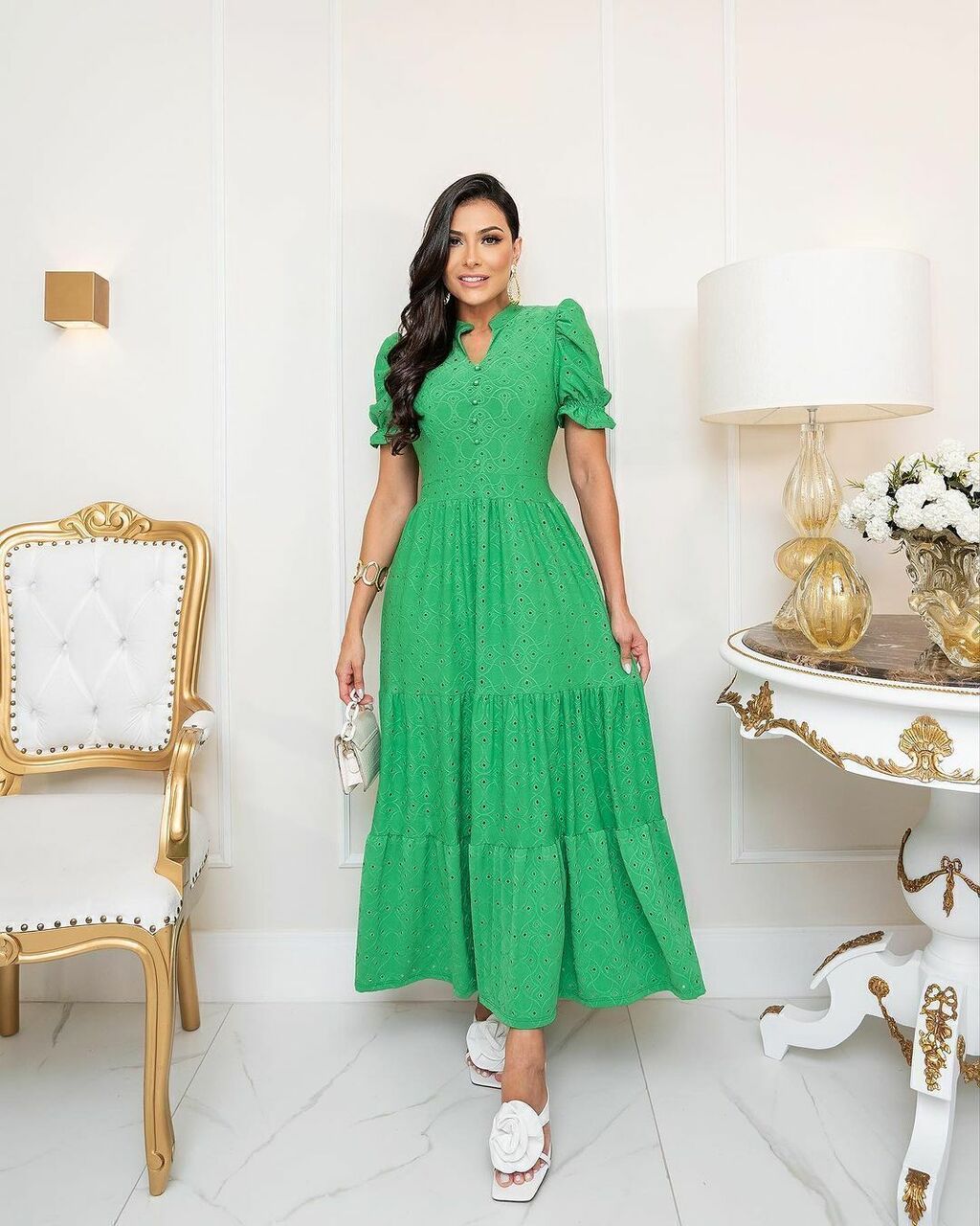 Vestido longo venda online shop