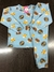 Pijama soft azul girafa BCJ2026