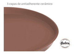 Pizzera 35 Hudson Antiadherente Color Asadera Molde Horno - comprar online