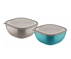 OUTLET Set Ensaladeras Tramontina Mix Color 4 Litros x2 Unidades Bowls - comprar online